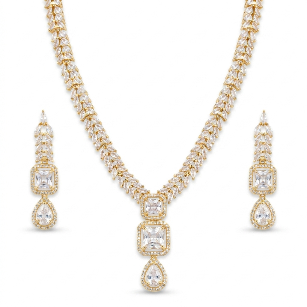 Diamond Round Necklace