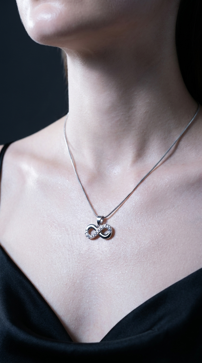 Infinite silver Pendant