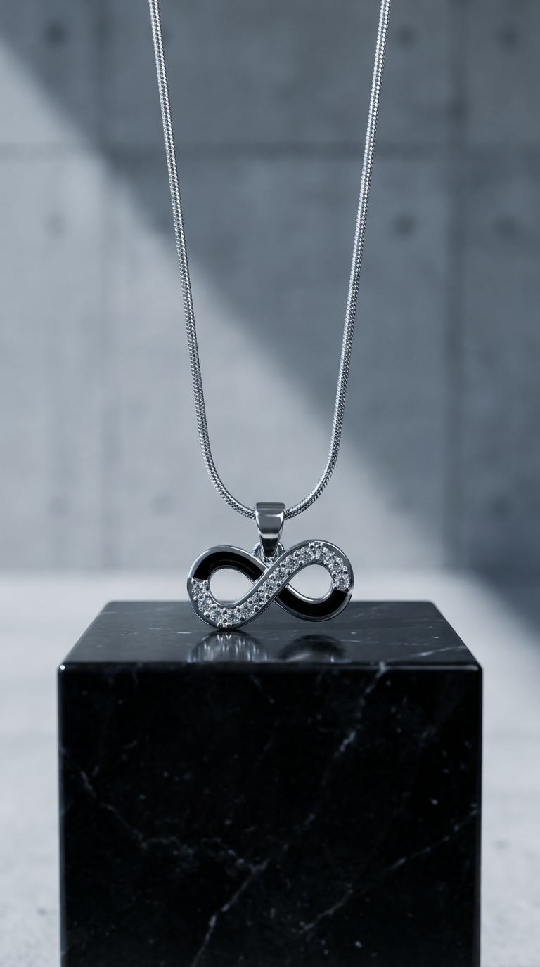 Infinite silver Pendant