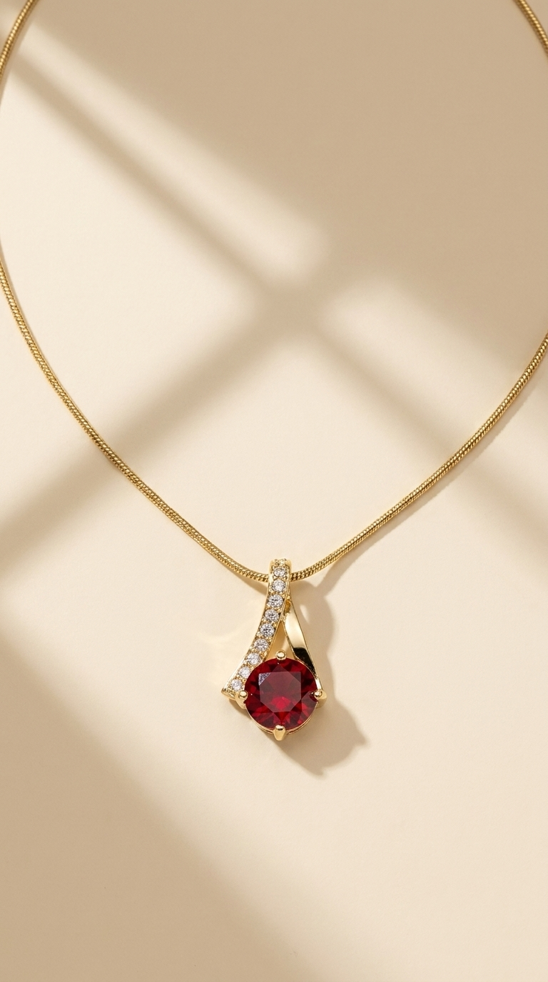 red stone Pendant