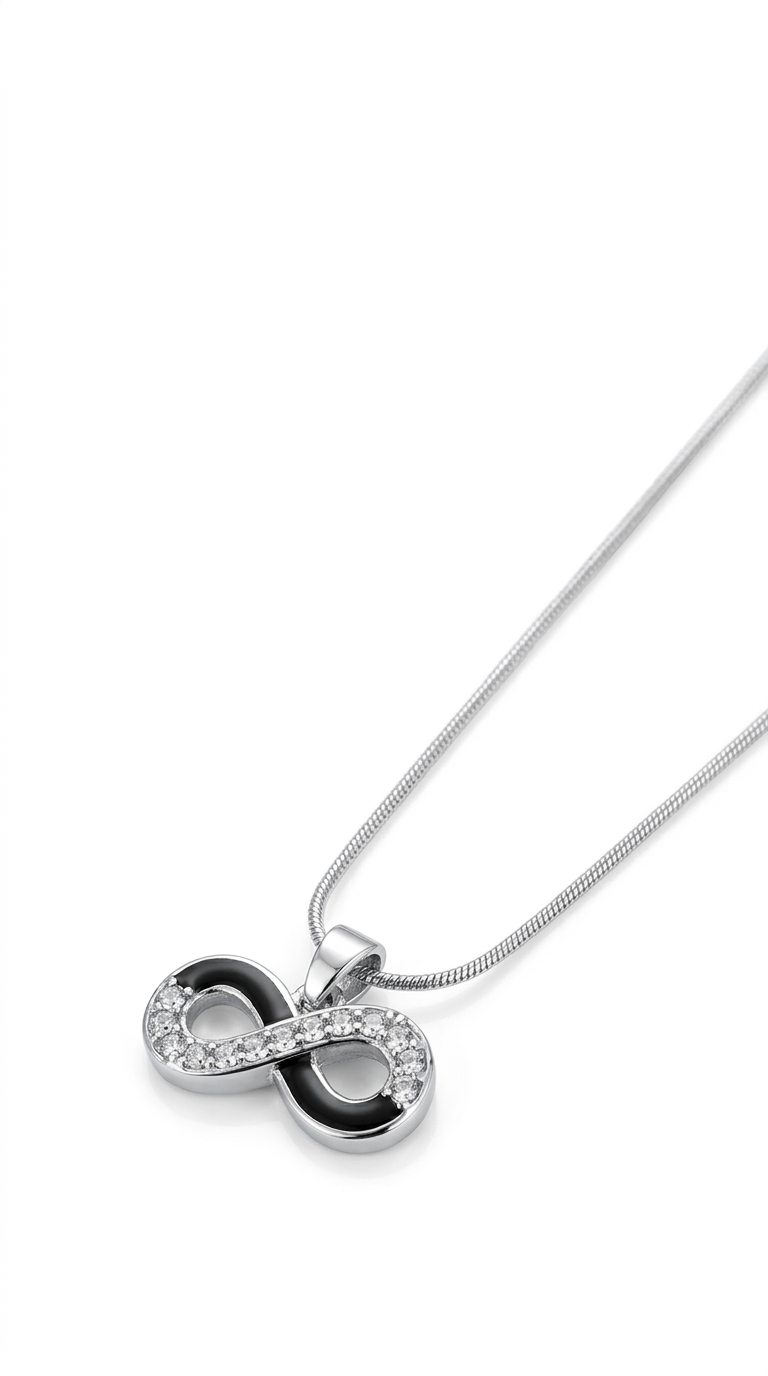 Infinite silver Pendant